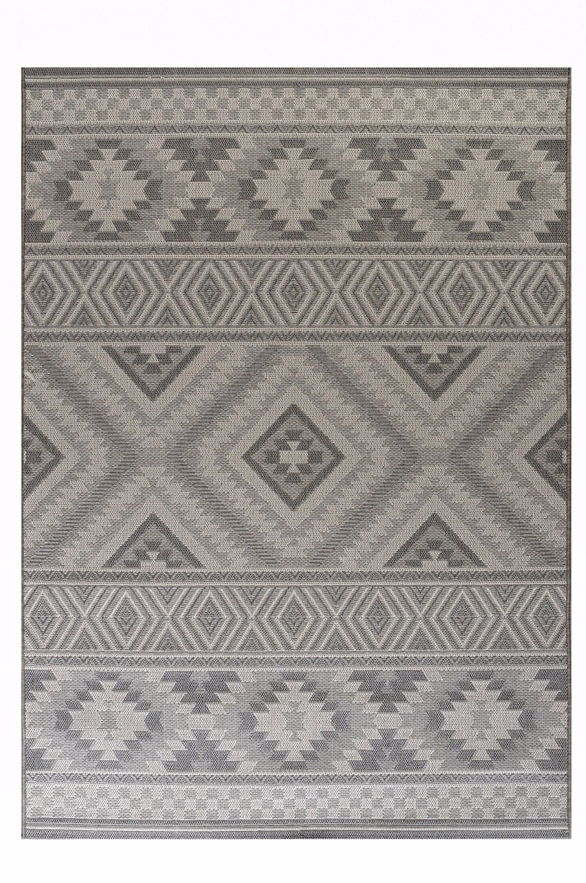 Tzikas Carpets Xali NOVO Mavro/Asimi 133x190cm 54161-995