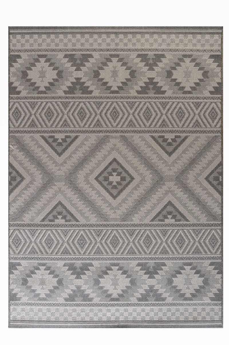 Tzikas Carpets Xali NOVO Mavro/Asimi 133x190cm 54161-995