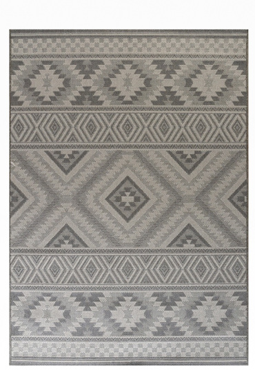 Tzikas Carpets Χαλί NOVO Μαύρο/Ασημί 133x190cm 54161-995