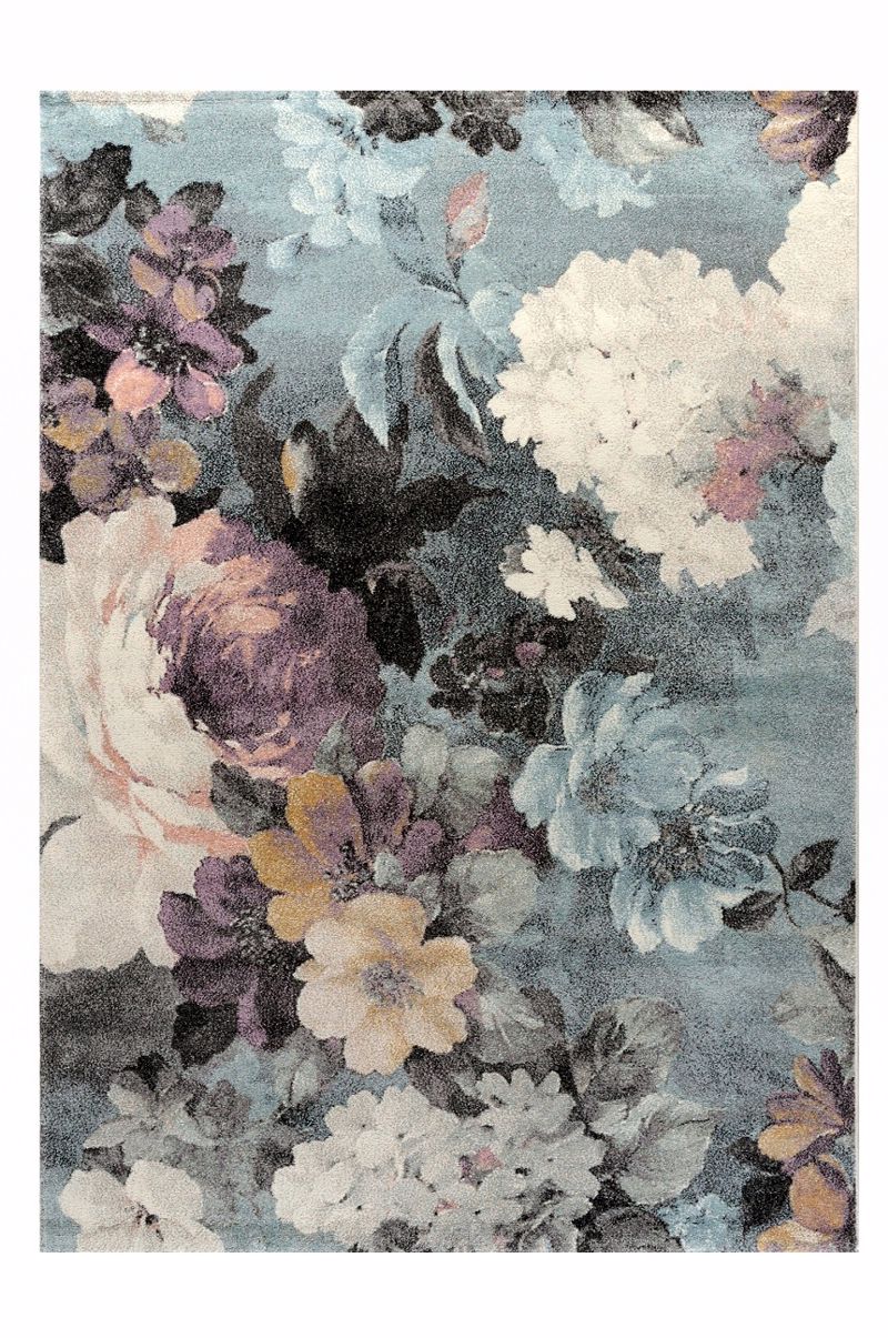 Tzikas Carpets Set Xalia Krebatokamaras FLORAL Ggri 67x150/67x230 22375-296