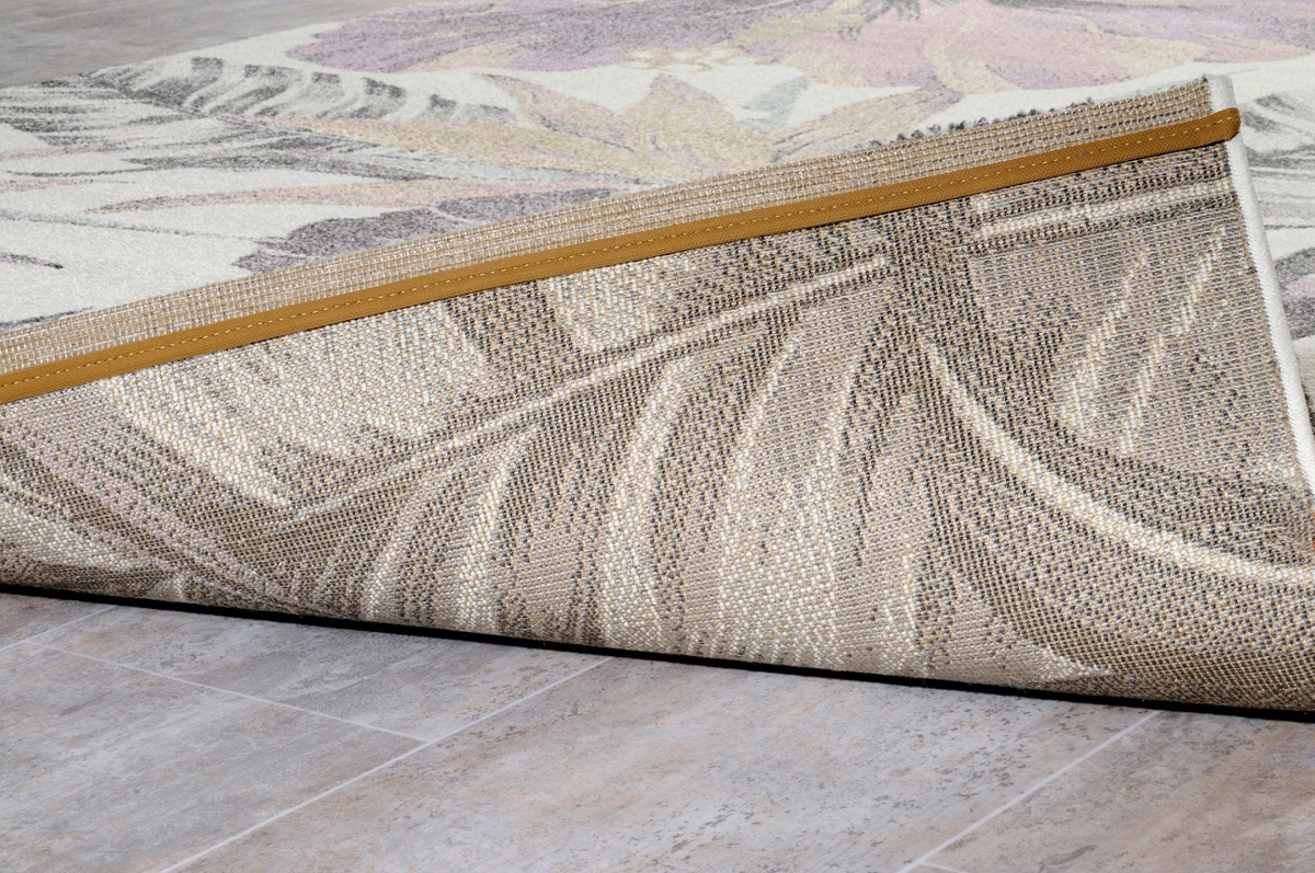 Tzikas Carpets Set Xalia Krebatokamaras FLORAL Lefko/Krem 67x150/67x230 22440-261
