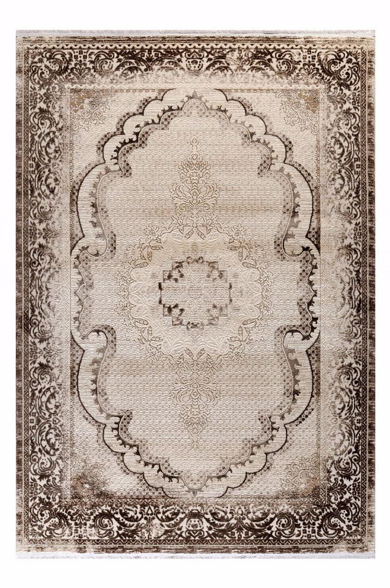Tzikas Carpets Set Xalia Krebatokamaras LORIN Kafe/Mpez 67x140/67x220 65470-180