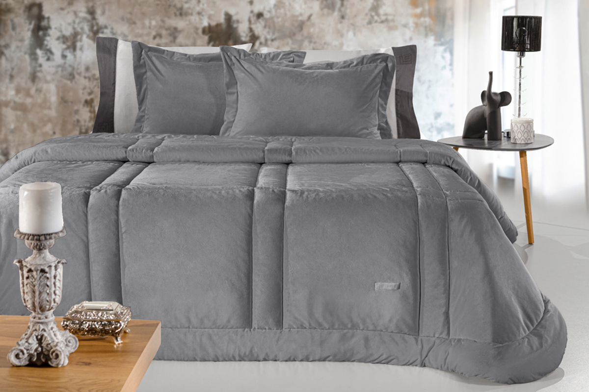 Guy Laroche uperdiplo Paploma Cristal Velvet Silver 220x240cm