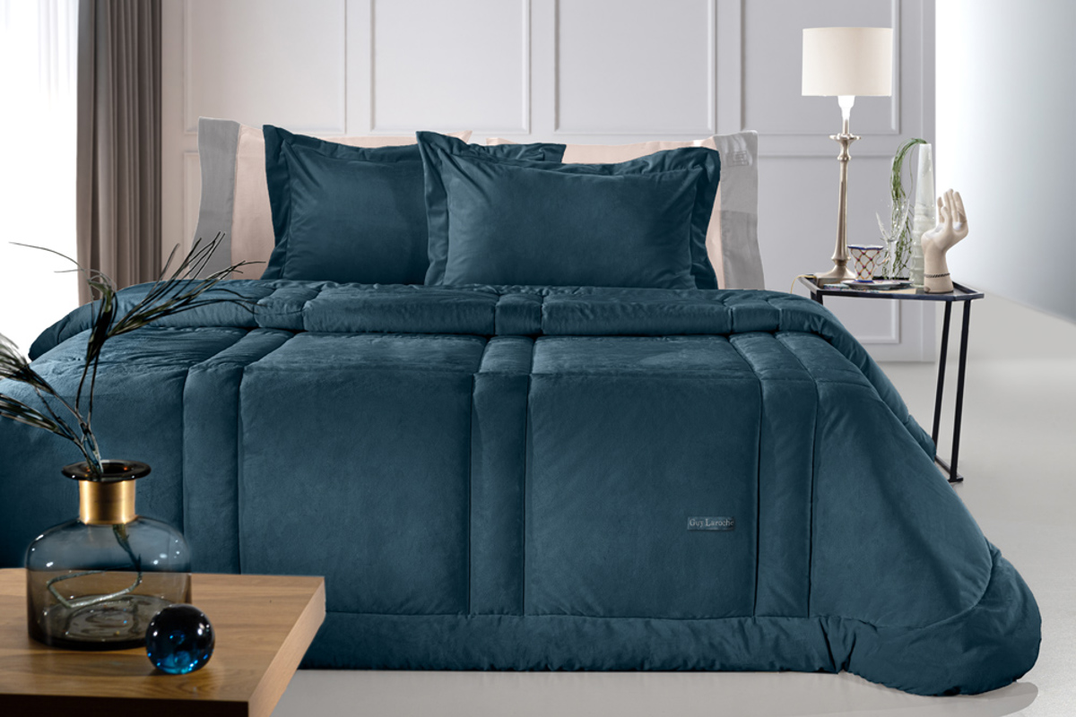 Guy Laroche uperdiplo Paploma Cristal Velvet Saphire 220x240cm