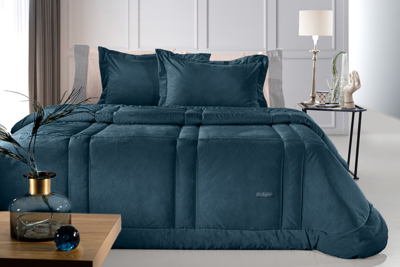Guy Laroche Υπέρδιπλο Πάπλωμα Cristal Velvet Saphire 220x240cm