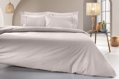 Guy Laroche Μονή Παπλωματοθήκη Easy Iron Color Plus Perla 165x225cm
