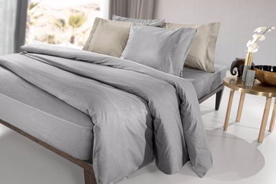 Guy Laroche Μονή Παπλωματοθήκη Easy Iron Color Plus Silver 165x225cm