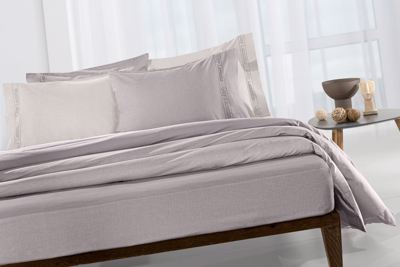 Guy Laroche Μονή Παπλωματοθήκη Easy Iron Color Plus Melanze 165x225cm