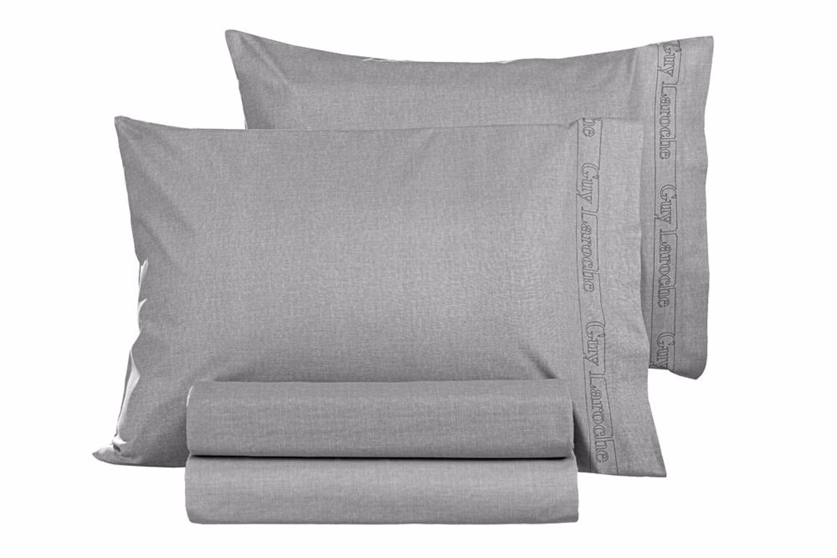 Guy Laroche Zevgs Maxilarothikes Easy Iron Color Plus Silver 50x70cm