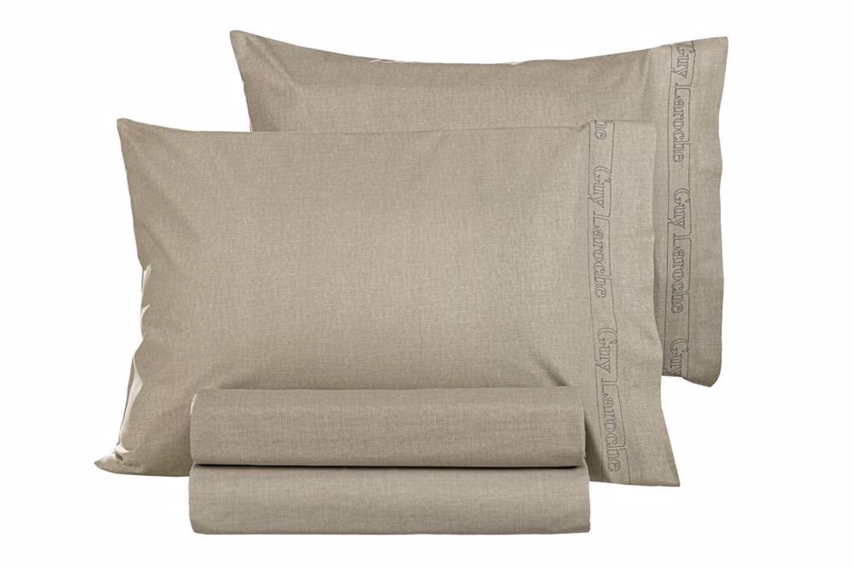 Guy Laroche Maxilarothikes Easy Iron Color Plus Taupe 50x70cm