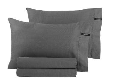 Guy Laroche Ζεύγος Μαξιλαροθήκες Ύπνου Minimal Black 50x70cm