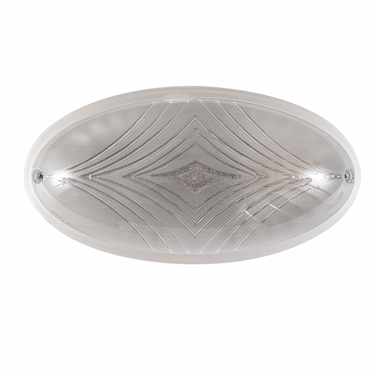 ArLight Aplika Exoterikou Xorou ''WLC 2018 WH'' Monofoti ABS/Plastiko/Krustalize Lefko E27 60W 19x15.5x11cm 0143169