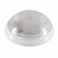 ArLight Plafoniera Exoterikou Xorou ''WLC 2019 WH'' Monofoti ABS/Plastiko/Krustalize Lefko E27 60W F26x10cm 0143172