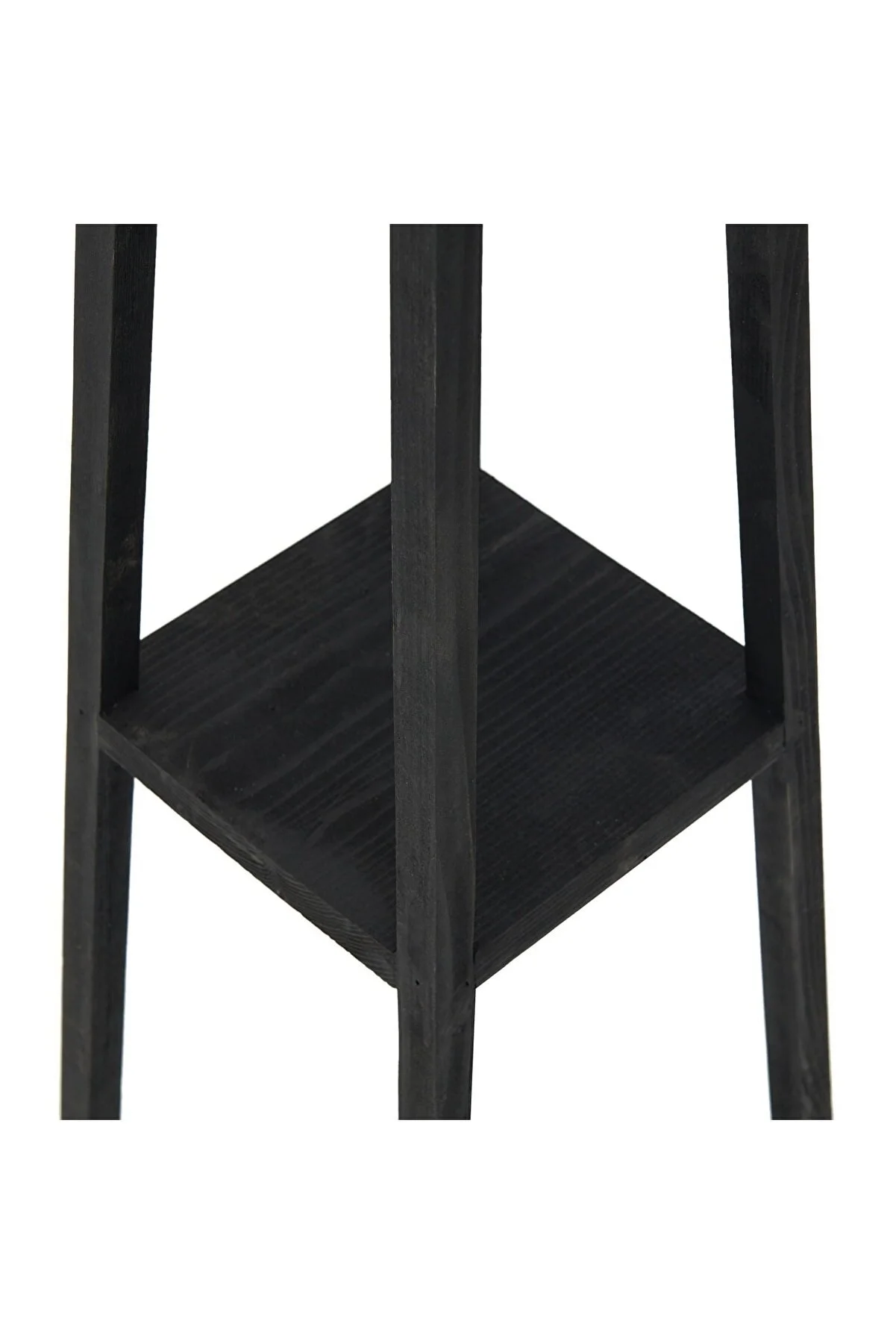 ArLight Fotistiko Dapedou Xulino Mavro me 2 Rafakia 1XE27 Ø40x131cm FLT 6322 BW 0163048