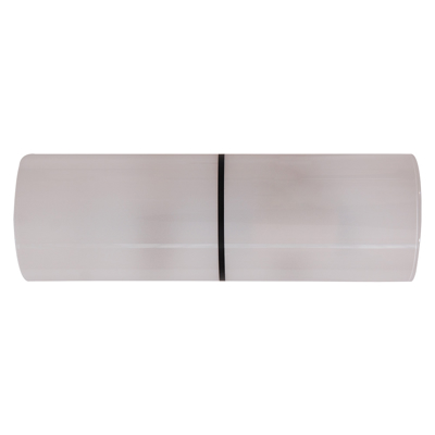 ArLight Απλίκα Τοίχου ''WLC 191/1'' Μονόφωτη Γυάλινη Λευκή Ε14 18.5xΦ8cm 0304123
