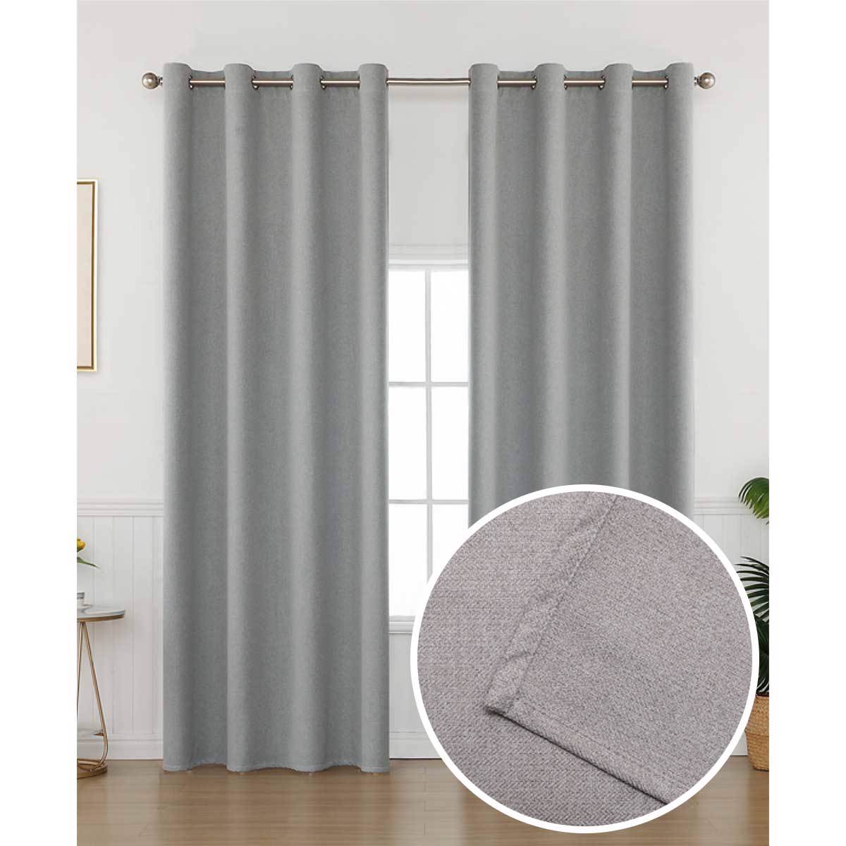 Biokarpet Home Kourtina 'Blackout' 140x265/270cm me Trouks T633-6