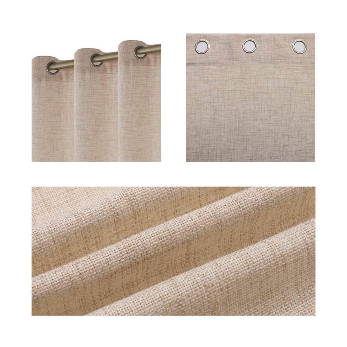 Biokarpet Home Kourtina 'Flavia' 140x285cm me Trouks TW04-03