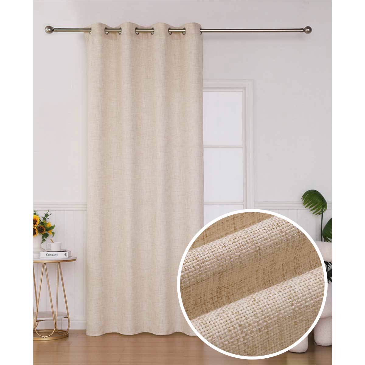 Biokarpet Home Kourtina 'Flavia' 140x285cm me Trouks TW04-03