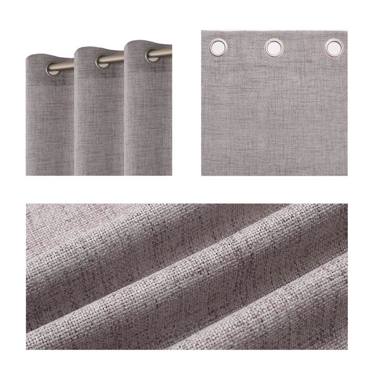 Biokarpet Home Kourtina 'Flavia' 140x285cm me Trouks TW04-09
