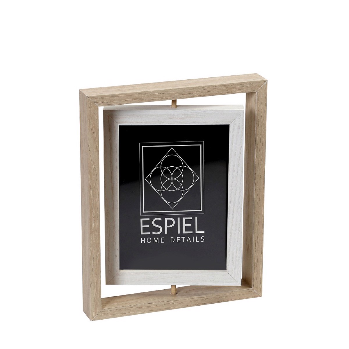 Korniza apo MDF 2 Opseon Peristrefomeni Bez 15x20cm DAF104 Espiel