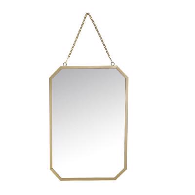 Καθρέπτης Τοίχου Μεταλλικός Χρυσός 24.5x35.5cm FAM626 Espiel