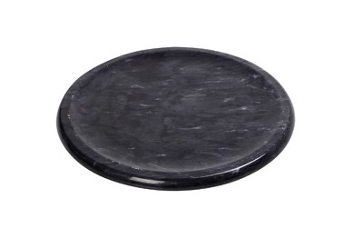 Στρογγυλό Μαύρο Πιάτο από Μάρμαρο Φ20x1cm FAV205 Espiel