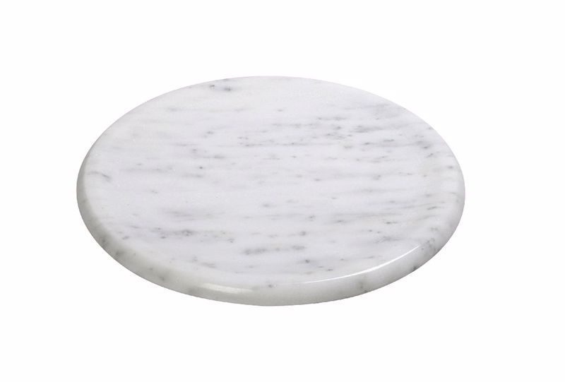 Strongulo Lefko Piato apo Marmaro F20x1cm FAV214 Espiel