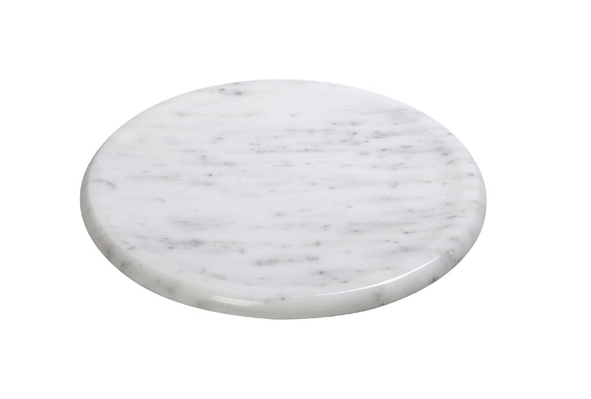 Strongulo Lefko Piato apo Marmaro F20x1cm FAV214 Espiel
