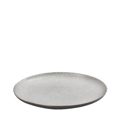 Πιάτο Ρηχό ''ETNA OFF WHITE'' Stoneware Γκρι Φ28x3cm FRL202K4 Espiel