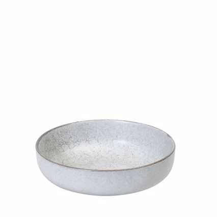 Πιάτο Βαθύ ''ETNA OFF WHITE'' Stoneware Γκρι Step Φ17.5x4.5cm FRL204K4 Espiel
