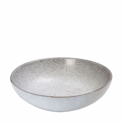 Πιάτο Βαθύ ''ETNA OFF WHITE'' Stoneware Γκρι Φ21x5cm FRL208K4 Espiel