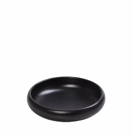 ΠΙΑΤΑΚΙ ΓΛΥΚΟΥ STONEWARE ΜΑΥΡΟ Φ9.8x3.4cm GMT208K6 ESPIEL