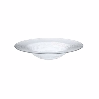 Πιάτο Ζυμαρικών ''CIRCLE'' Γυάλινο Φ24.5x5.5cm HOR1502K4 Espiel