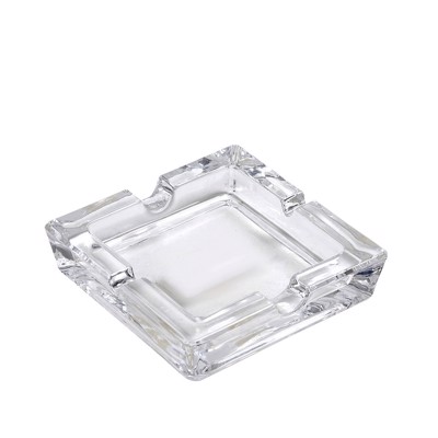 Σταχτοδοχείο Τετράγωνο Γυάλινο 14.8x14.8x3.5cm HOZ5440 Espiel