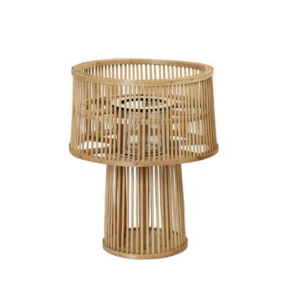 Φανάρι Bamboo M Στρογγυλό Φυσικό Φ30x36cm KAD110 Espiel