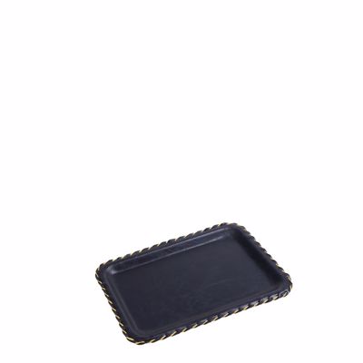 Δίσκος Ορθογώνιος PVC σε Navy Χρώμα 35x25x2cm LTB2434K14-1 ESPIEL