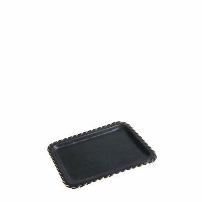 Δίσκος Ορθογώνιος PVC Σκούρο Πράσινο 35x25x2cm LTG2434K14-1 ESPIEL