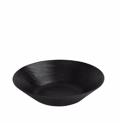 Black Μπωλ Στρογγ. 27εκ Wavy Matte Μελαμίνης MLB388K24-6 Espiel
