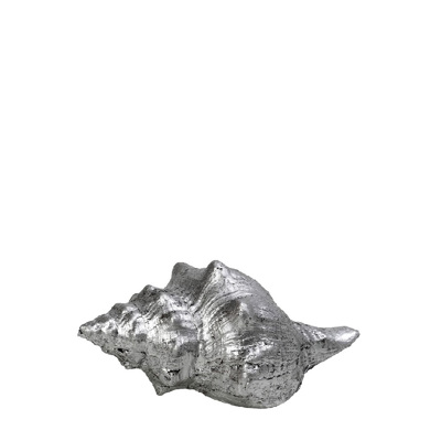 Διακοσμητικό Κοχύλι Resin Ασημί 14x6.5x5cm MT2720K4 Espiel
