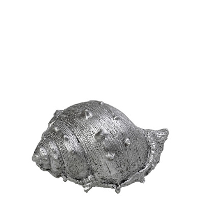 Διακοσμητικό Κοχύλι Resin Ασημί 13x8x6.5cm MT2730K4 Espiel