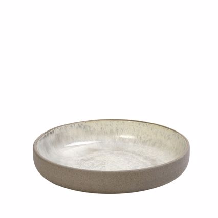 Πιάτο Βαθύ ''SPIRIT'' Stoneware Μπεζ Nordic/Step Φ20.5x4.3cm NIC703K4 Espiel