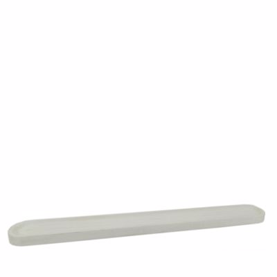 Πλατώ Σερβιρίσματος Ξύλινο Λευκό 70x9x2.5cm PIK103 Espiel