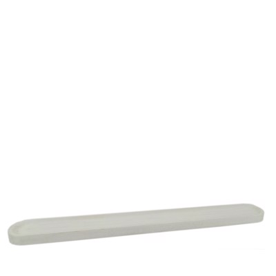 Πλατώ Σερβιρίσματος Ξύλινο Λευκό 70x9x2.5cm PIK103 Espiel