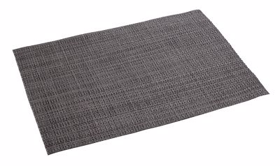 Σουπλά Ορθογώνιο Γκρι-Μπεζ-Ασημί Polyester/Pvc 45Χ30εκ PUL401K6 Espiel