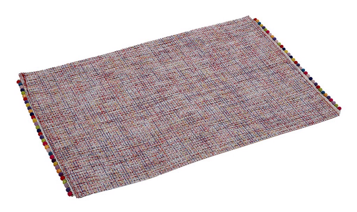 Soupla Orthognio Roz me Pon-Pon Polyester/Pvc 45X30ek PUL403K6 Espiel
