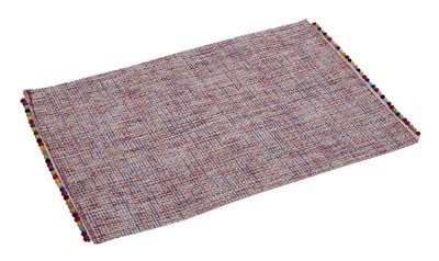 Σουπλά Ορθογώνιο Ροζ με Πον-Πον Polyester/Pvc 45Χ30εκ PUL403K6 Espiel