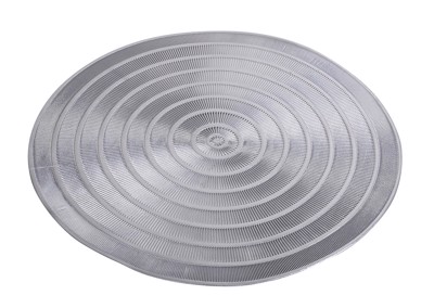Σουπλά Στρογγυλό Ασημί PVC 38εκ PUL407K6 Espiel