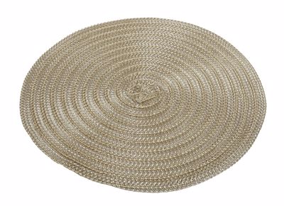 Σουπλά Στρογγυλό Χρυσό Pet/Pvc 38εκ PUL408K6 Espiel