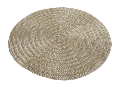 Σουπλά Στρογγυλό Χρυσό Pet/Pvc 38εκ PUL408K6 Espiel