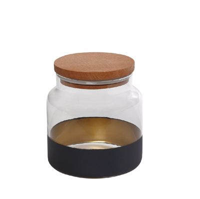 ΔΟΧΕΙΟ ΓΥΑΛΙΝΟ ΜΠΛΕ/ΧΡΥΣΟ Φ10x11cm 635ml RAB643 ESPIEL